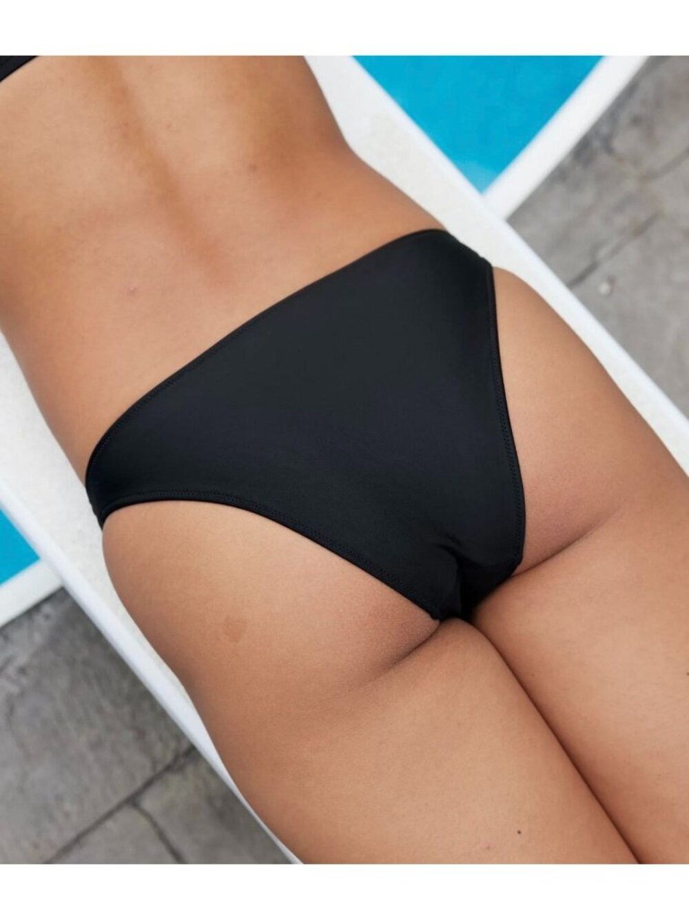NWT Aerie OG Cheeky Bikini Bottom in Black - Size: XXL